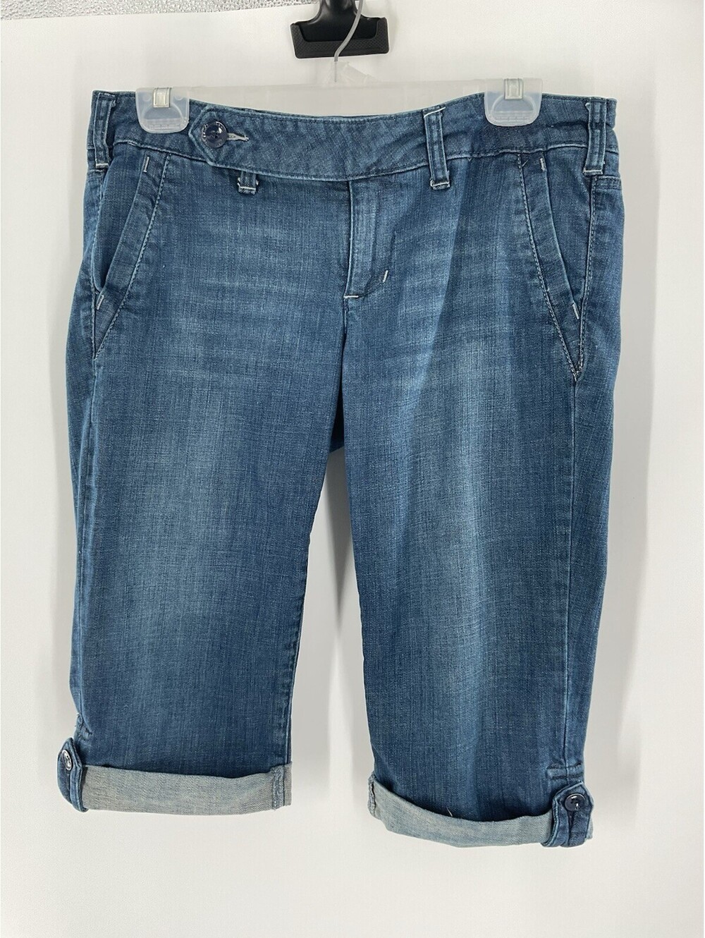 American Eagle Skimmer Shorts Women’s 10 Reg Blue 112